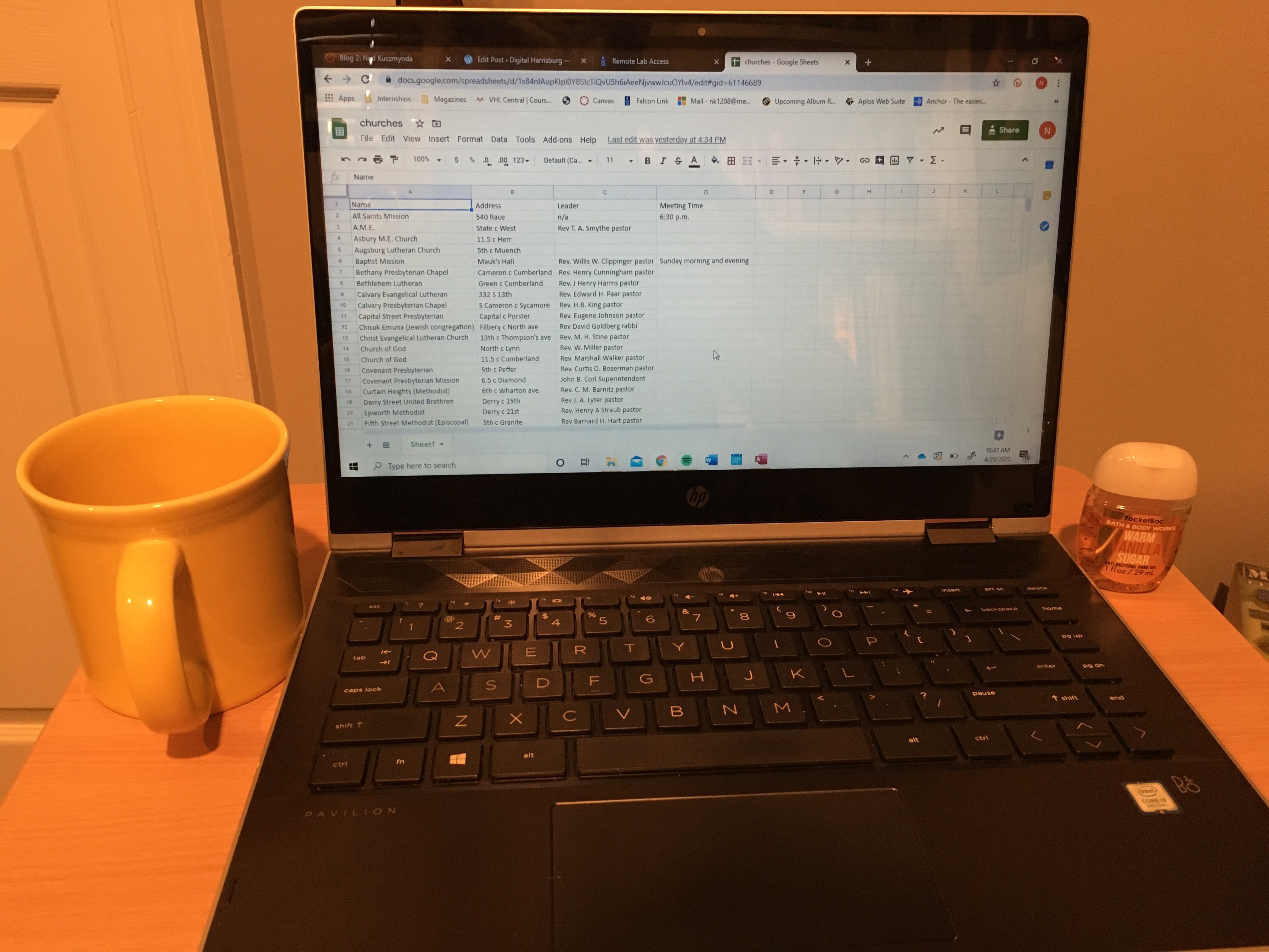 Digital Harrisburg in a State of Quarantine