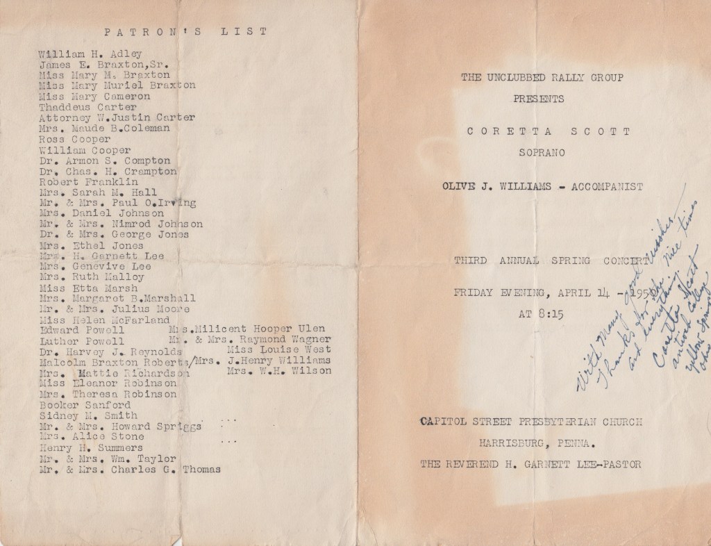 Coretta Scott Program